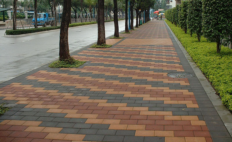透水砖案例